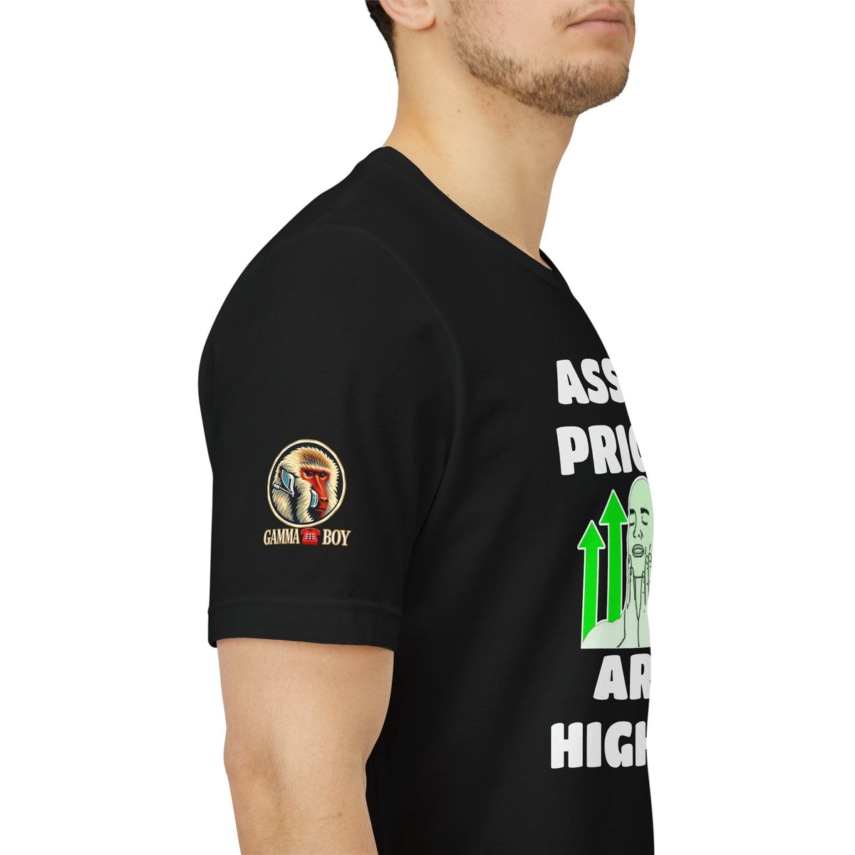 "Asset Prices Are Higher" Unisex T Shirt