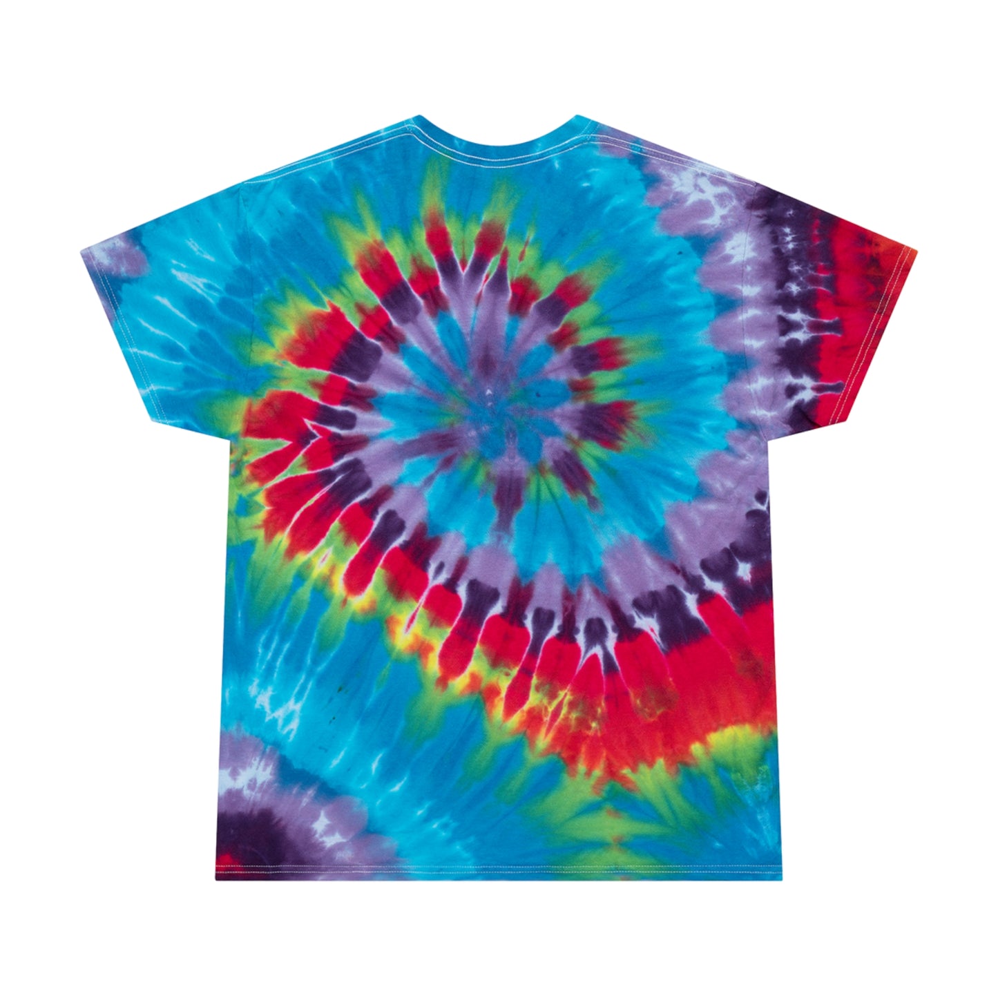 C.A.T. Logo Unisex Tie-Dye Tee, Spiral