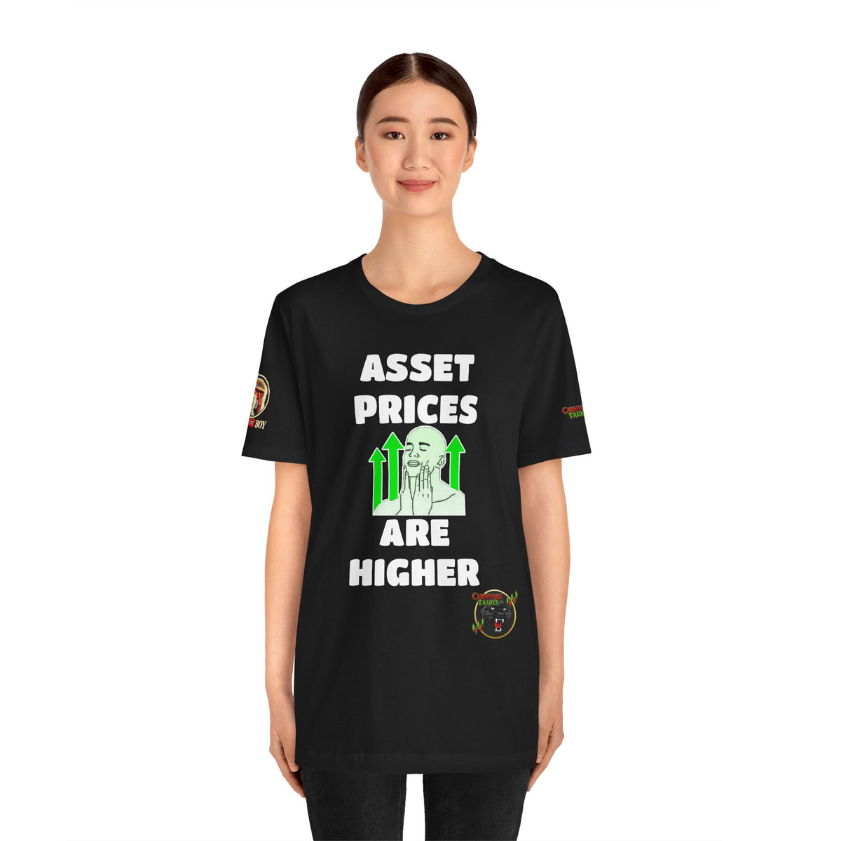 "Asset Prices Are Higher" Unisex T Shirt