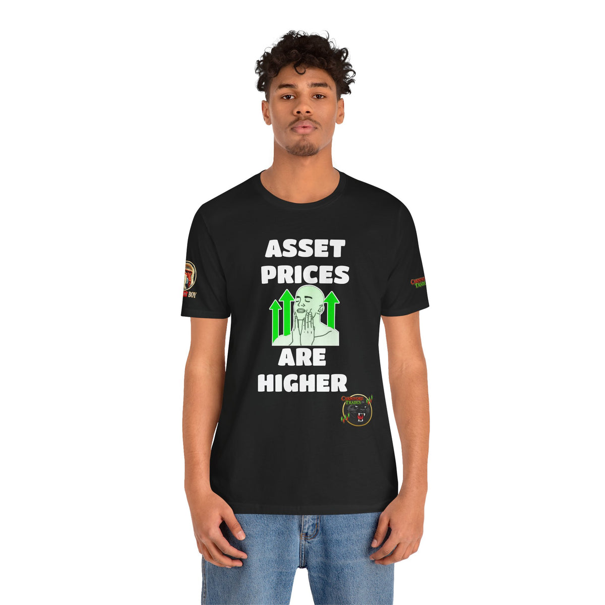 "Asset Prices Are Higher" Unisex T Shirt