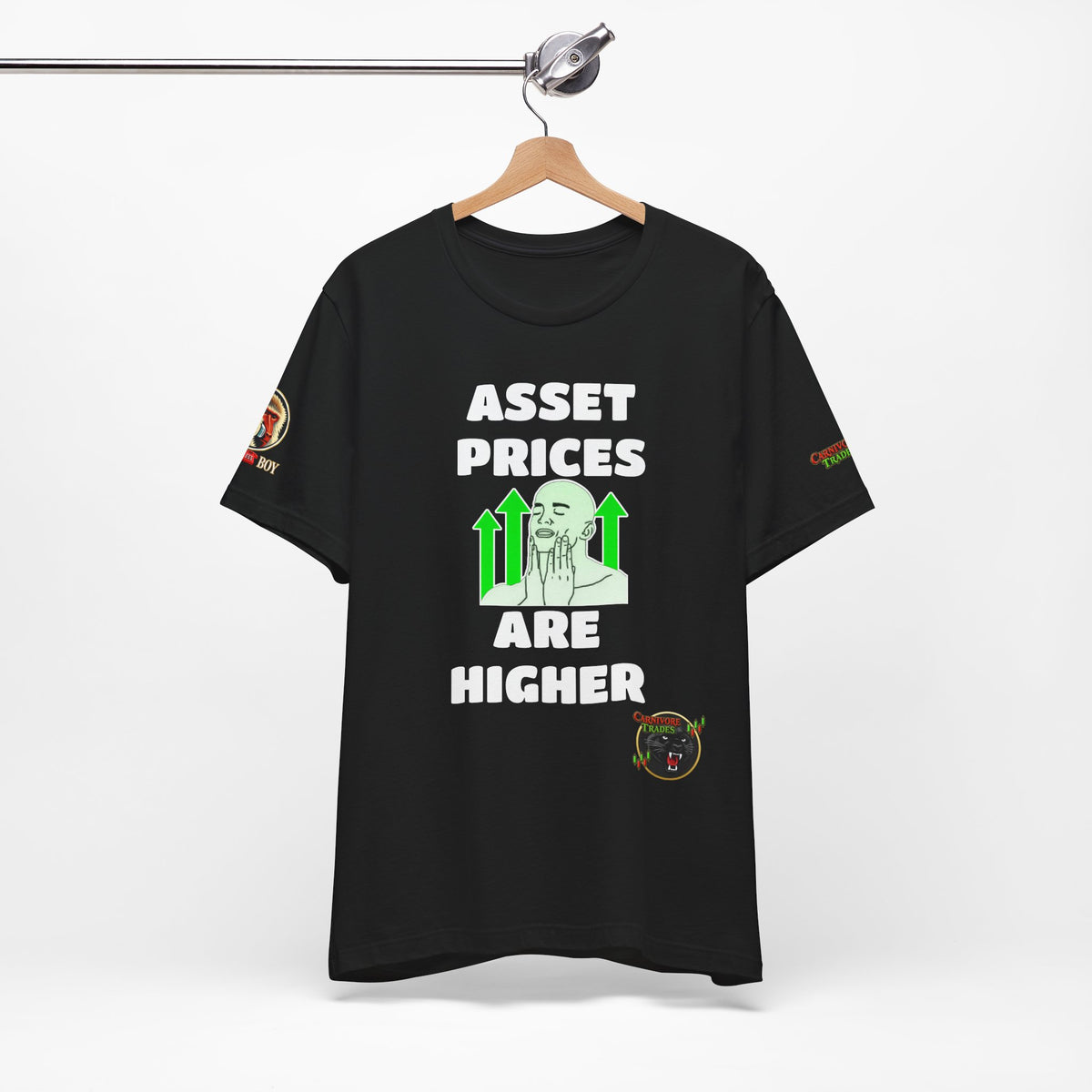 "Asset Prices Are Higher" Unisex T Shirt