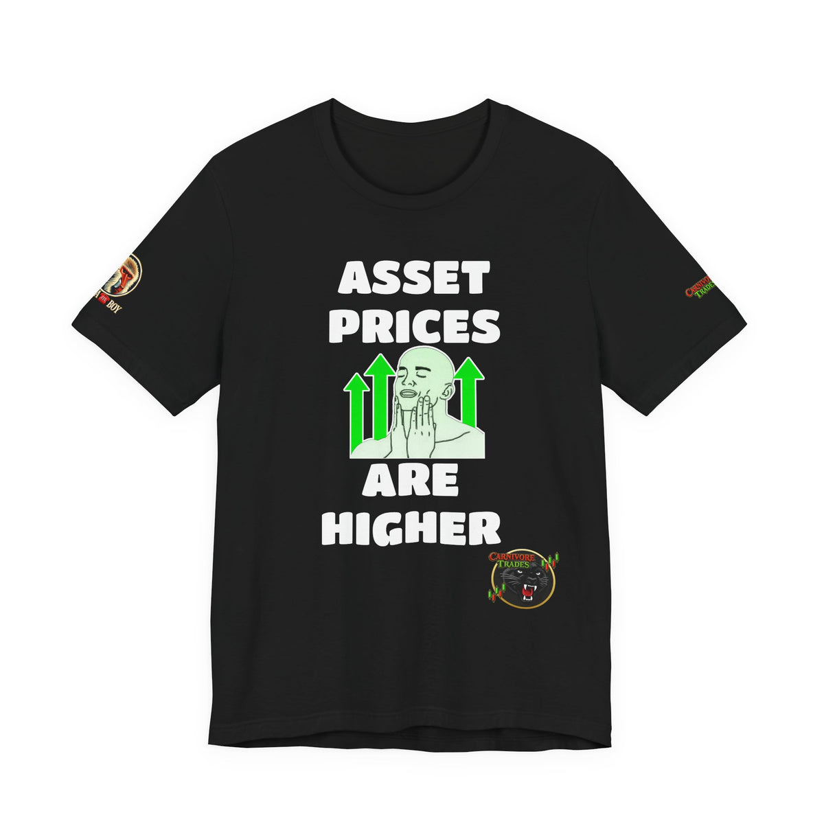 "Asset Prices Are Higher" Unisex T Shirt