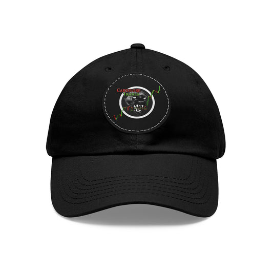 C.A.T. Logo Dad Hat with Leather Patch (Round)